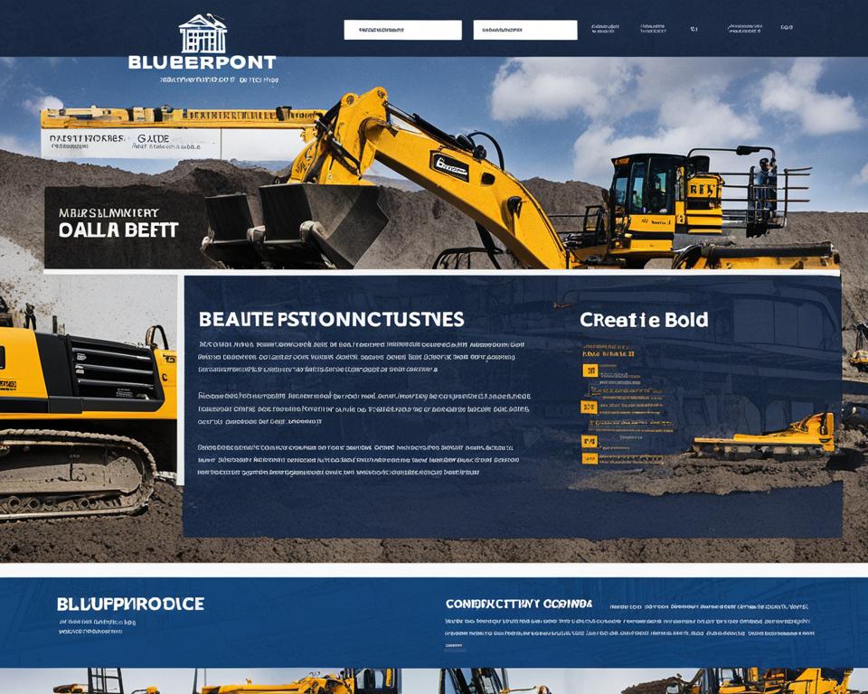 Using Web Design to Showcase Construction Expertise