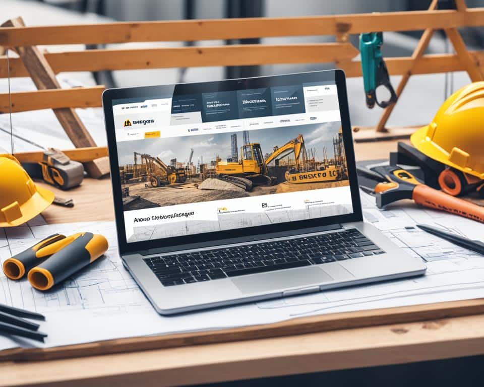construction website content strategy