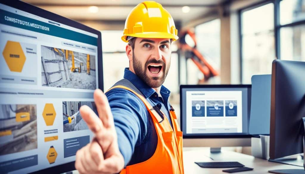 contractor website design and development