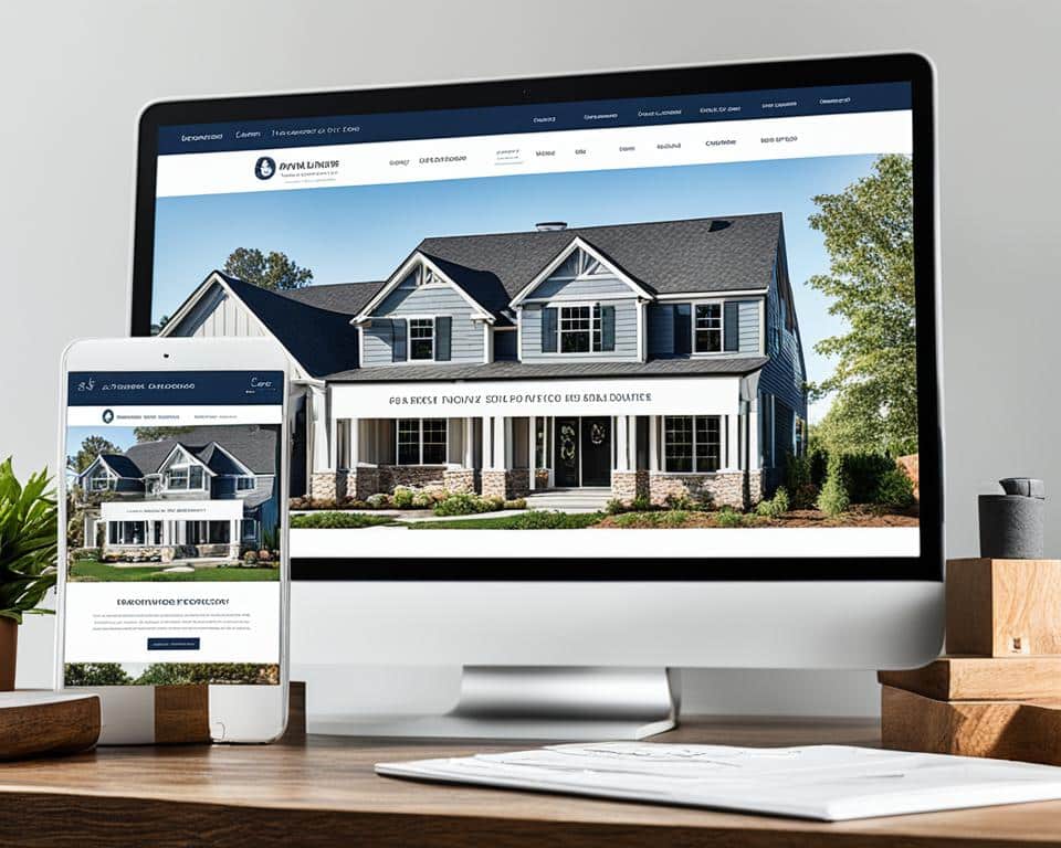 website design for home builders