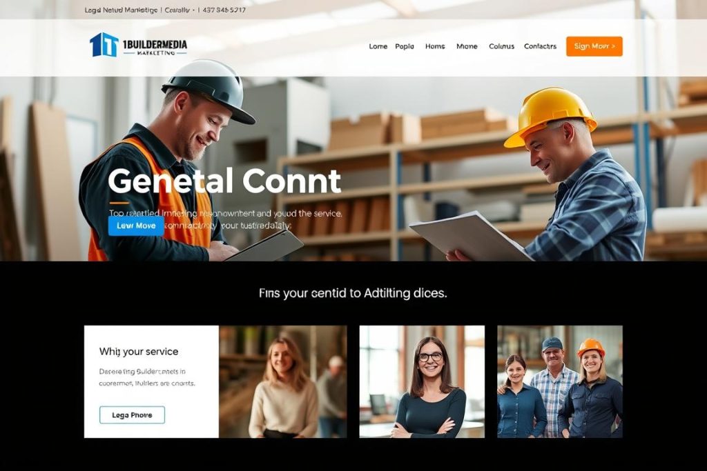 contractor website design Cameron Park