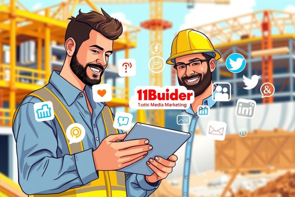 social media strategies for contractors