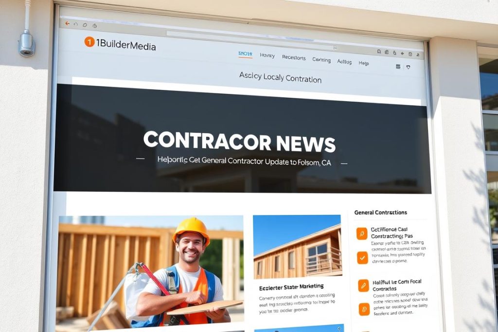 SEO-friendly contractor industry news pages in Folsom