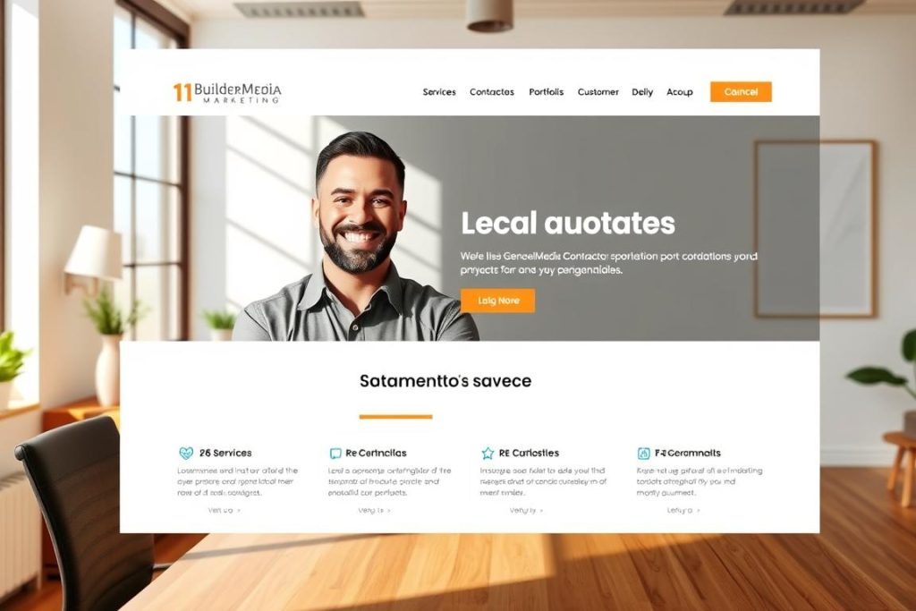 Sacramento contractor website design
