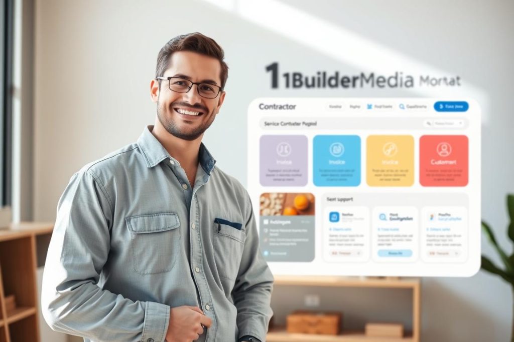 contractor customer portal optimization design