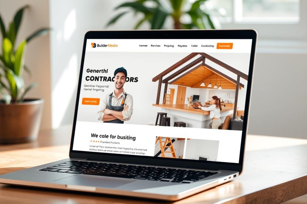 contractor website with SEO in Folsom, California