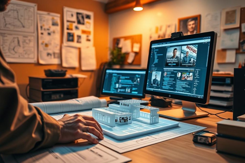custom website creation process