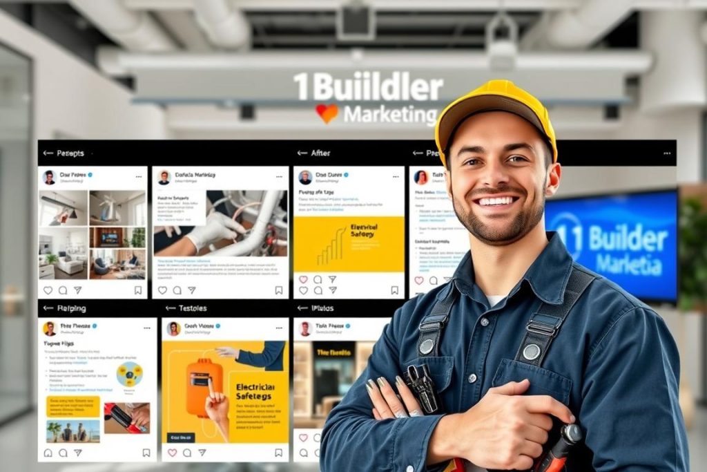 social media strategies for electricians
