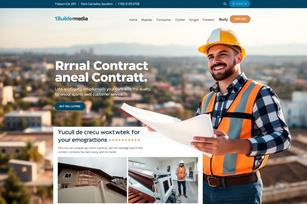 contractor website design packages in Folsom, California