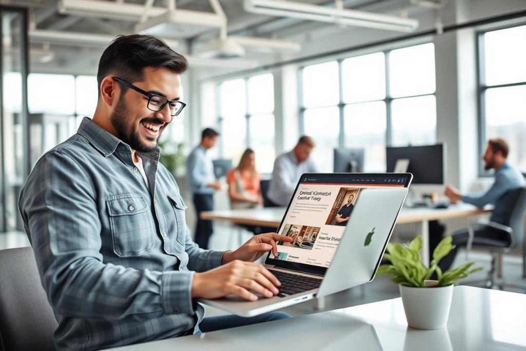 professional website development for contractors