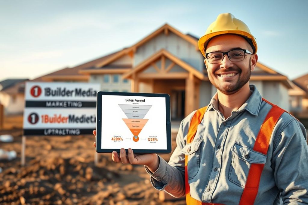 Sales funnel optimization for residential builders