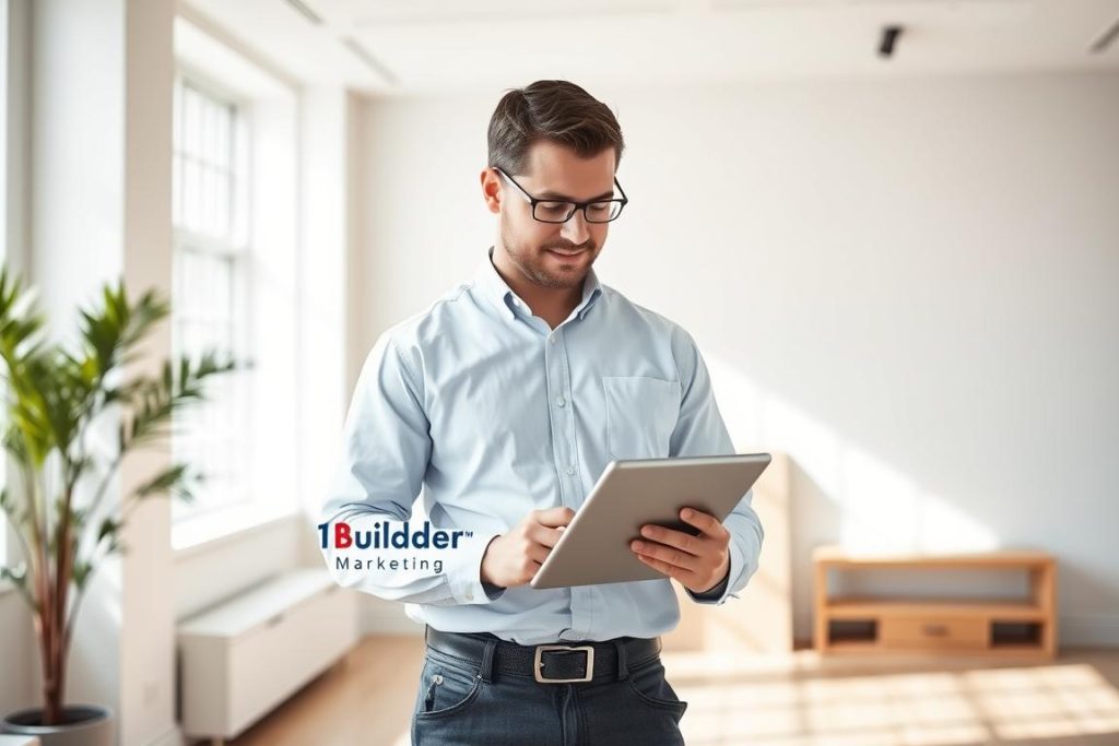 Smart technology integration in marketing for contractors