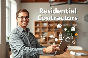 Social media advertising for residential contractors